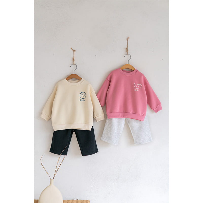 Raykids - Korean Children Fashion - #childofig - Smile Fleece Tee - 9