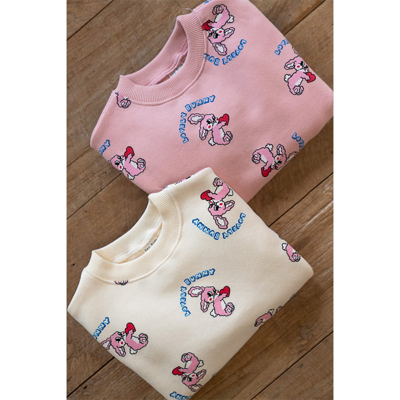 Raykids - Korean Children Fashion - #stylishchildhood - Bunny Fleece Tee - 4