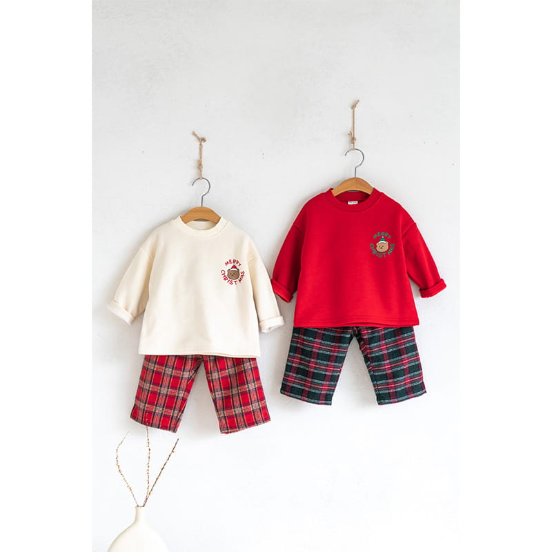 Raykids - Korean Children Fashion - #childofig - Merry Bear Fleece Tee