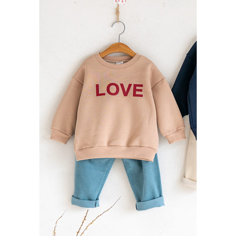 Raykids - Korean Children Fashion - #childrensboutique - Love Panpan Top Bottom Set