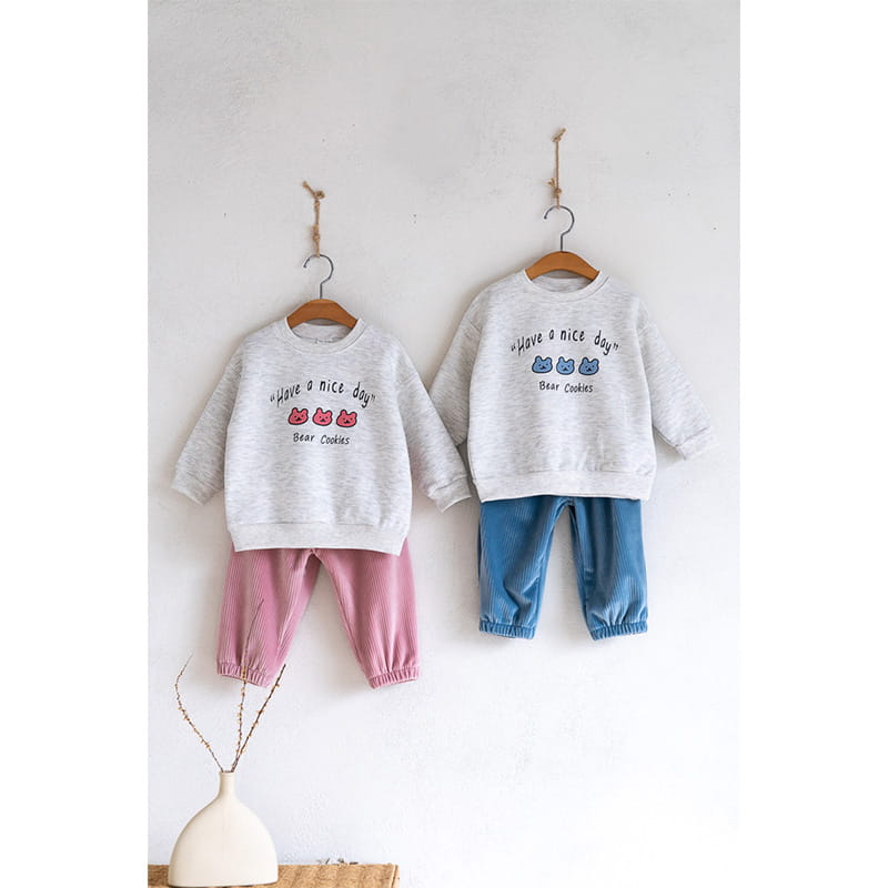 Raykids - Korean Children Fashion - #Kfashion4kids - Cookie Bear Fleece Tee - 4