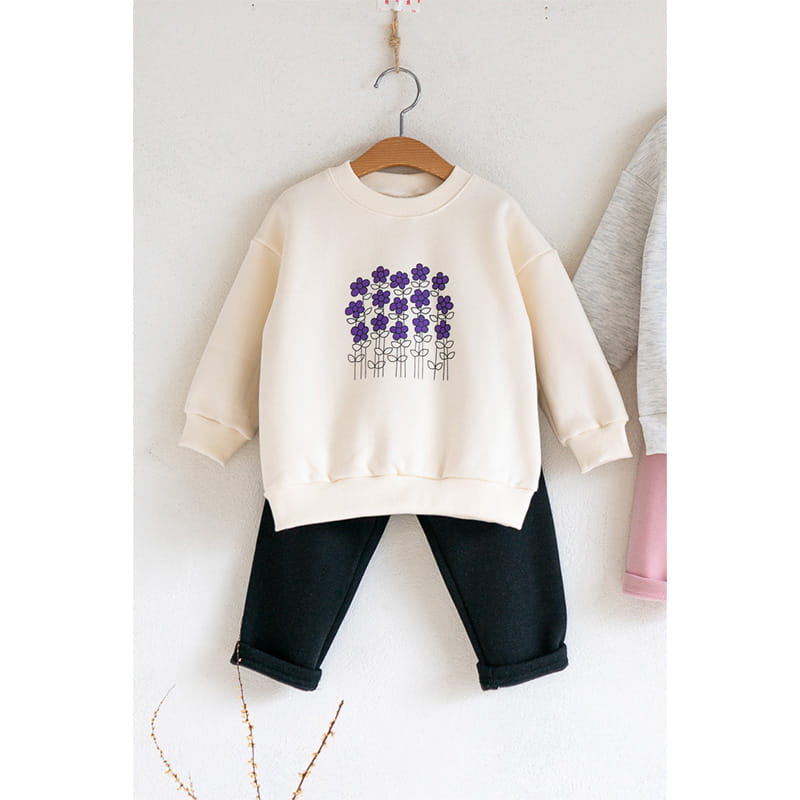 Raykids - Korean Children Fashion - #magicofchildhood - Flower String Top Bottom Set - 2