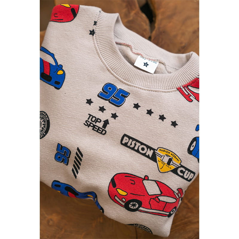 Raykids - Korean Children Fashion - #magicofchildhood - Fleece Paint Tee - 4