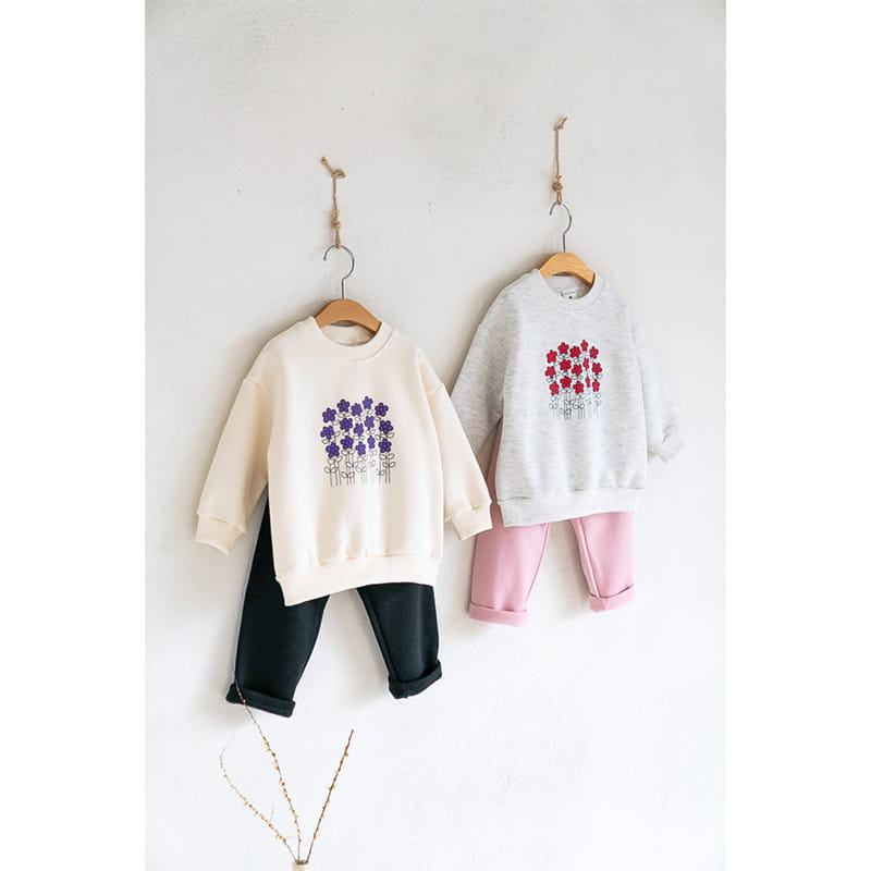 Raykids - Korean Children Fashion - #minifashionista - Flower String Top Bottom Set - 3