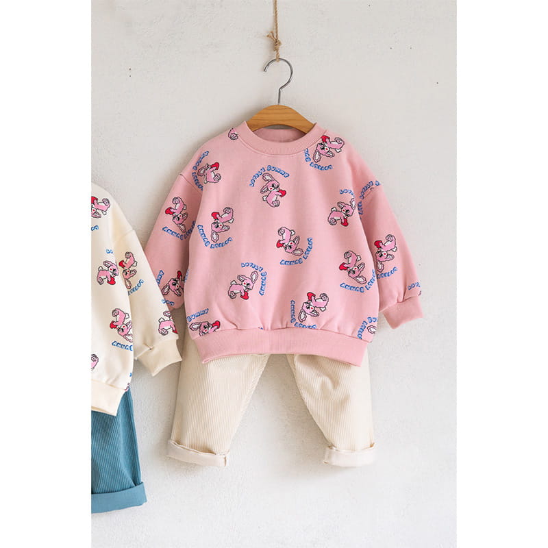 Raykids - Korean Children Fashion - #stylishchildhood - Bunny Fleece Tee - 3