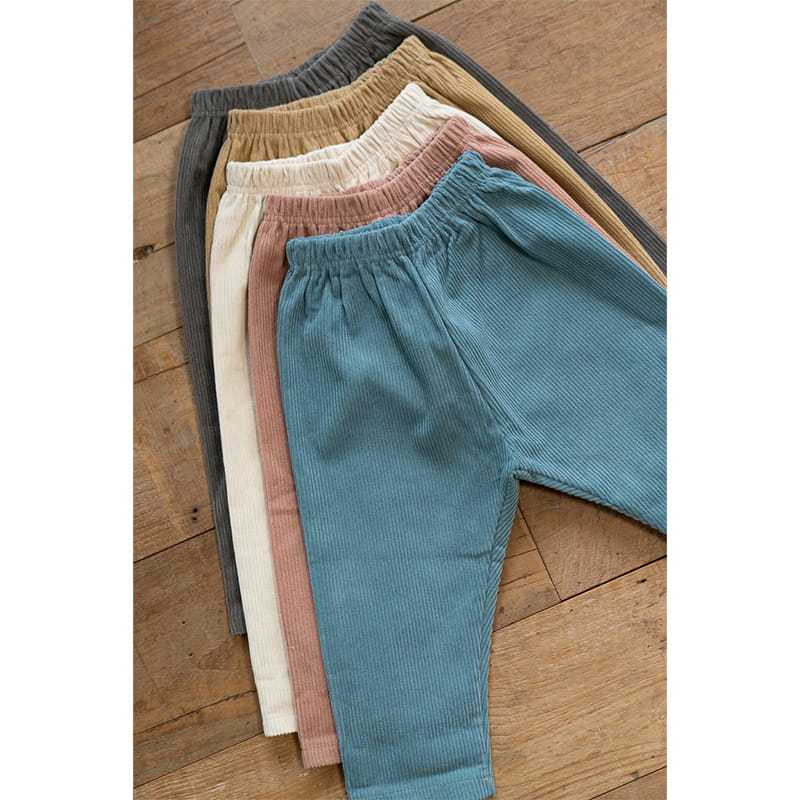 Raykids - Korean Children Fashion - #todddlerfashion - Corduroy Panpan Pants - 7