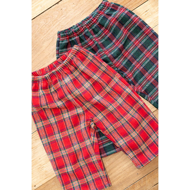 Raykids - Korean Children Fashion - #toddlerclothing - Merry Check Pants