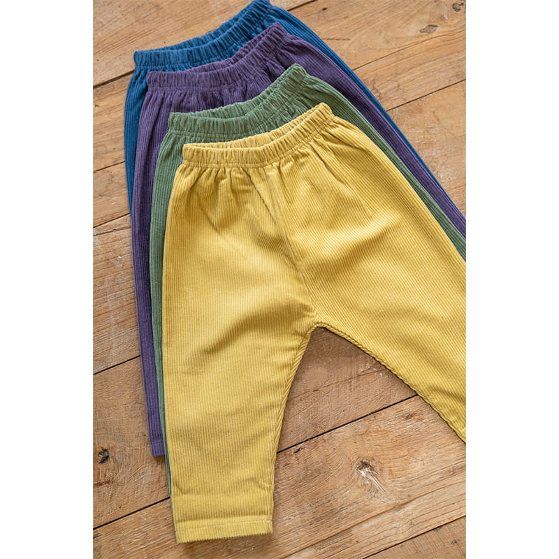 Raykids - Korean Children Fashion - #toddlerclothing - Corduroy Panpan Pants - 8