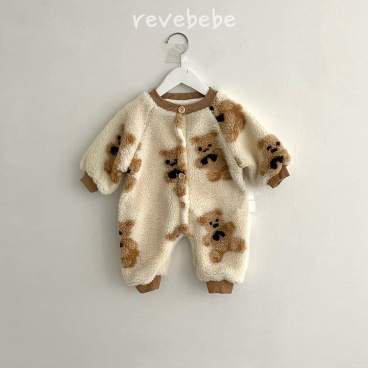 Reve Kid - Korean Baby Fashion - #babyboutiqueclothing - Teddy Bbogle Bodysuit