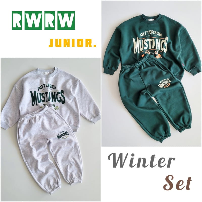 Riwoo Riwoo - Korean Junior Fashion - #stylishchildhood - Musthang Top Bottom Set - 12