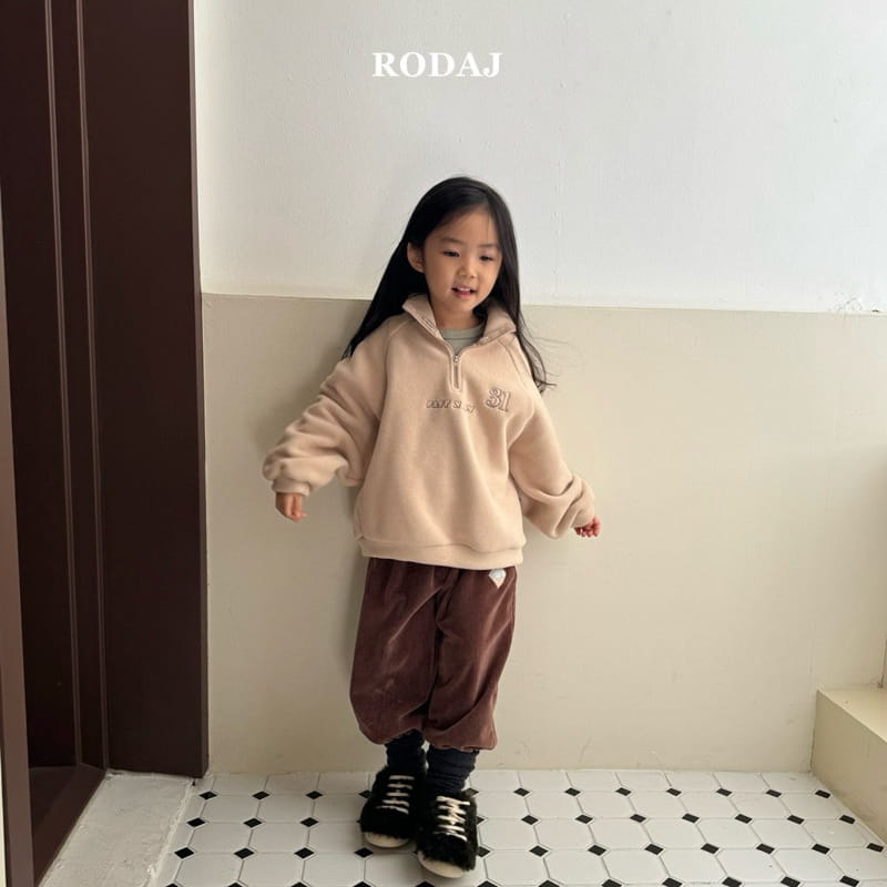 Roda J - Korean Children Fashion - #Kfashion4kids - Low Half Zip-up - 5