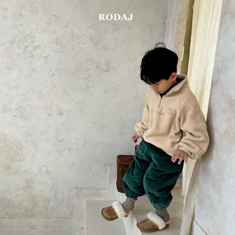 Roda J - Korean Children Fashion - #fashionkids - Low Half Zip-up