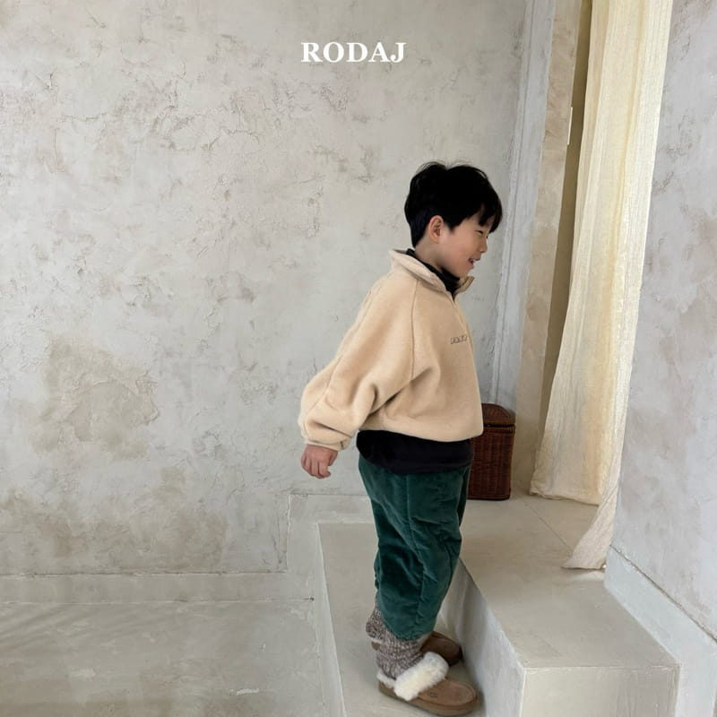 Roda J - Korean Children Fashion - #kidsshorts - Low Half Zip-up - 2