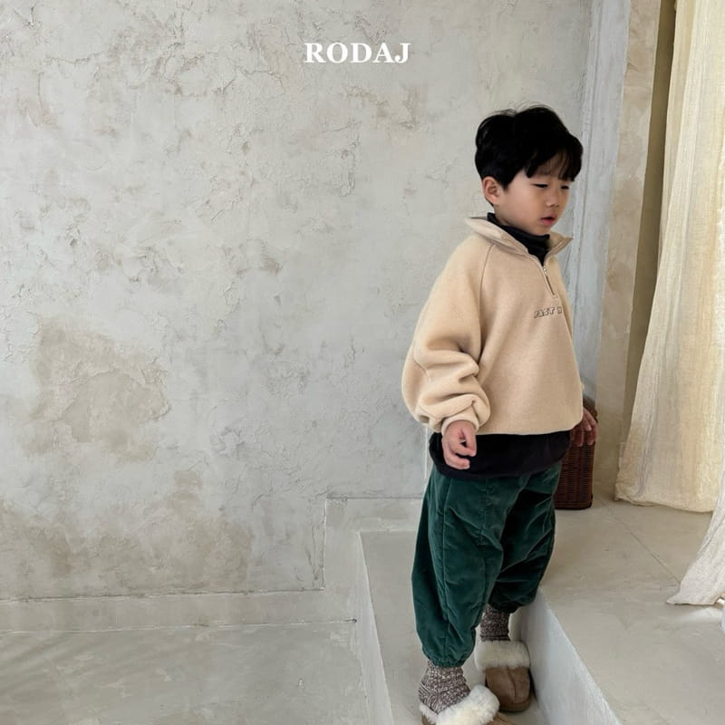 Roda J - Korean Children Fashion - #kidsstore - Low Half Zip-up - 3