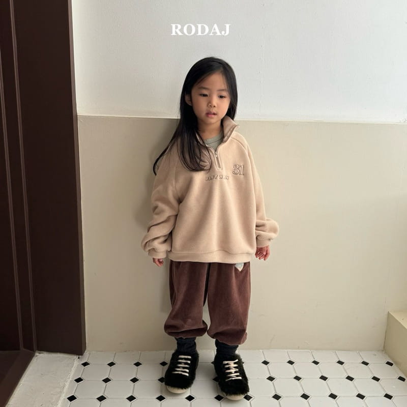 Roda J - Korean Children Fashion - #littlefashionista - Low Half Zip-up - 6