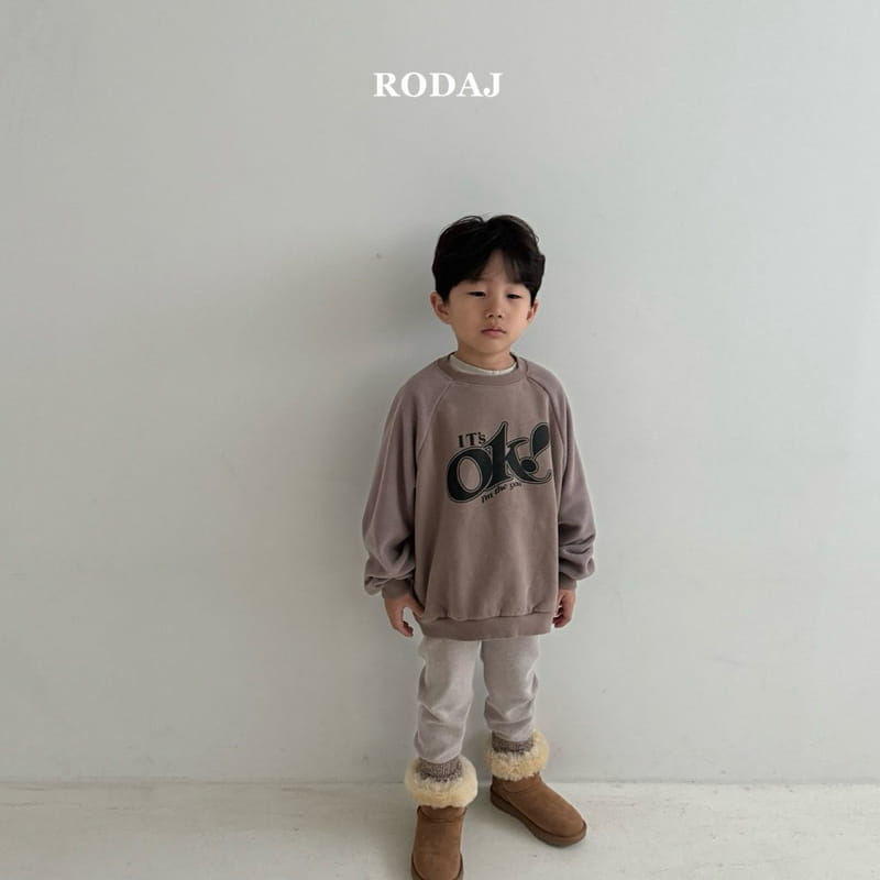 Roda J - Korean Children Fashion - #littlefashionista - Okay SWEatshirt - 5