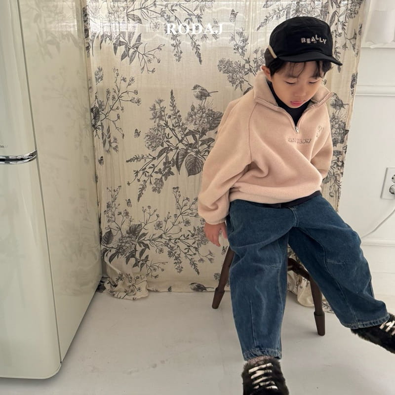 Roda J - Korean Children Fashion - #minifashionista - Low Half Zip-up - 8