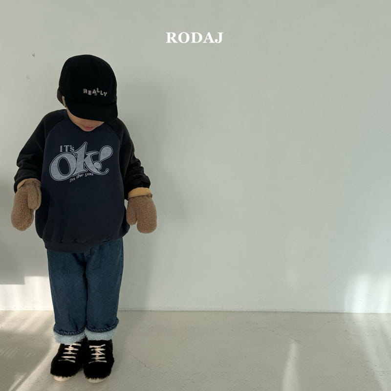 Roda J - Korean Children Fashion - #stylishchildhood - Okay SWEatshirt - 11