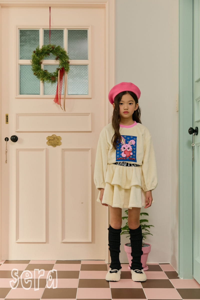 Sera - Korean Children Fashion - #prettylittlegirls - Rabbit Fluffy Sweatshirt - 4