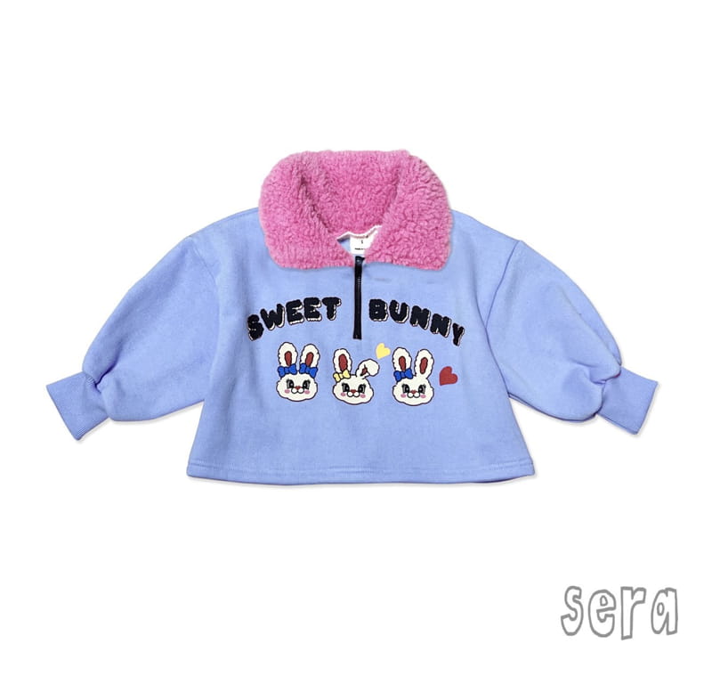 Sera - Korean Children Fashion - #childofig - Fluffy Collar Zip-up Sweatshirt - 10