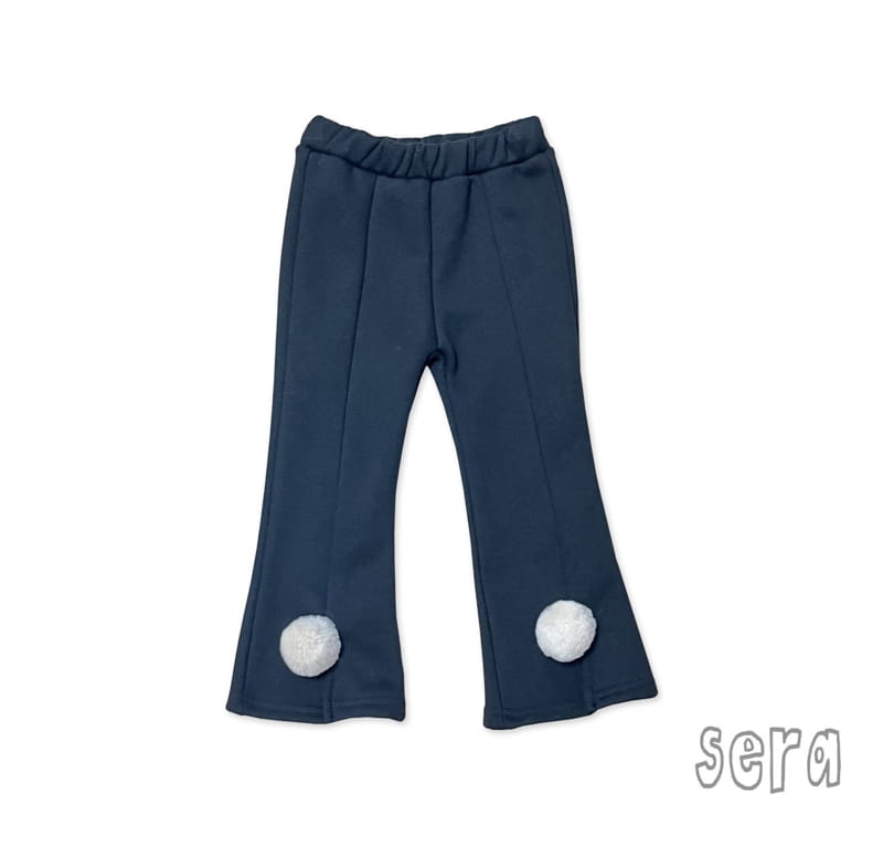 Sera - Korean Children Fashion - #childrensboutique - Fluffy Bell Bootscut Pants - 7