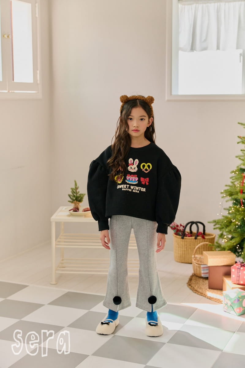 Sera - Korean Children Fashion - #childofig - Cookie Puff Sweatshirt - 4