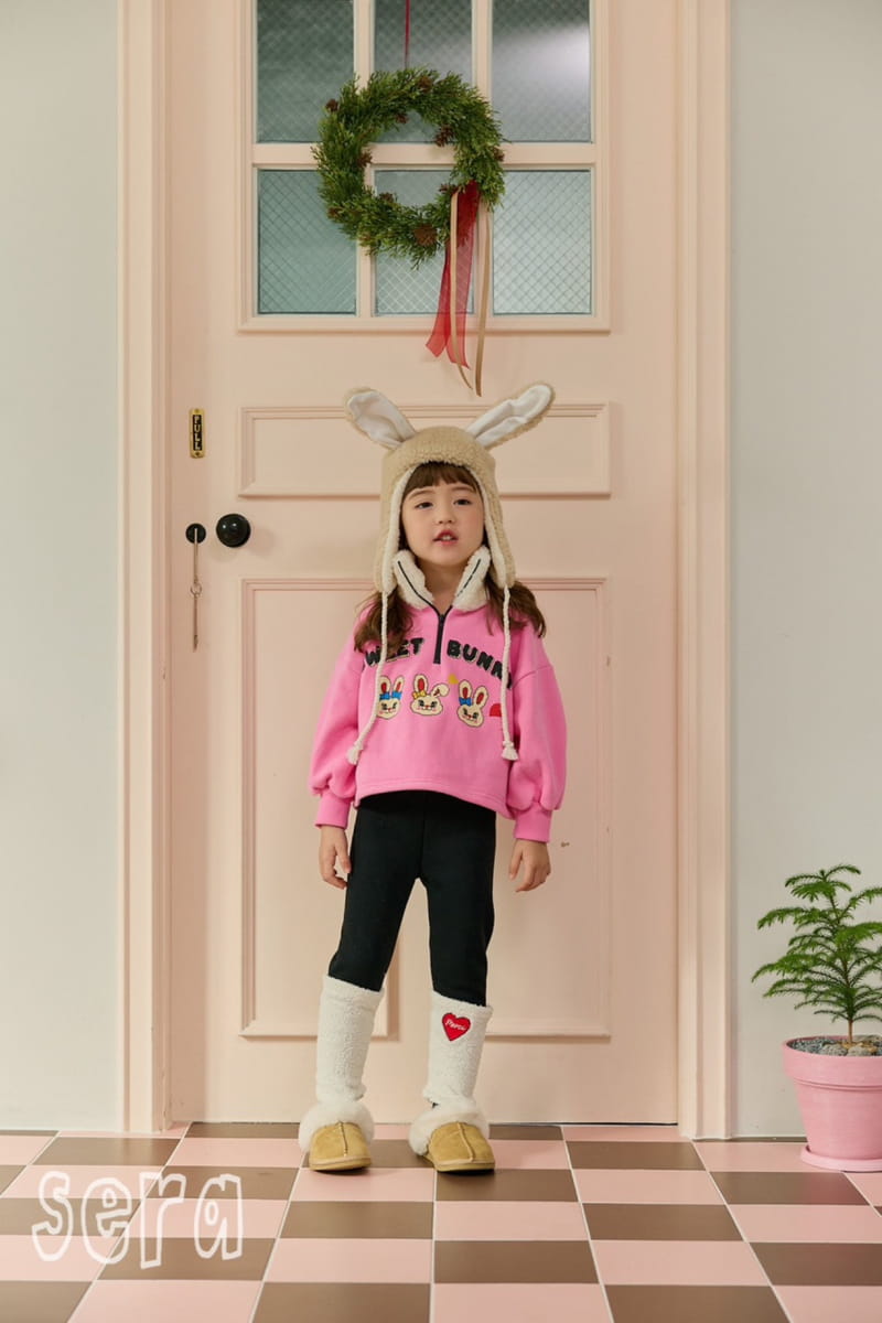 Sera - Korean Children Fashion - #designkidswear - Heart Fluffy Leggings - 7