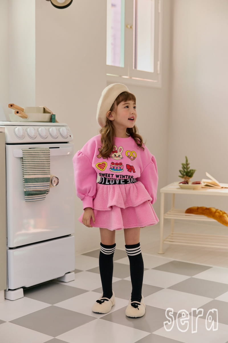 Sera - Korean Children Fashion - #discoveringself - Cookie Puff Sweatshirt - 6