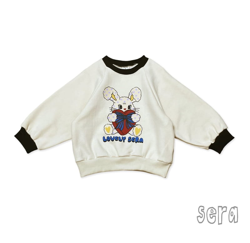 Sera - Korean Children Fashion - #kidsshorts - Rabbit Raglan Sweatshirt - 7