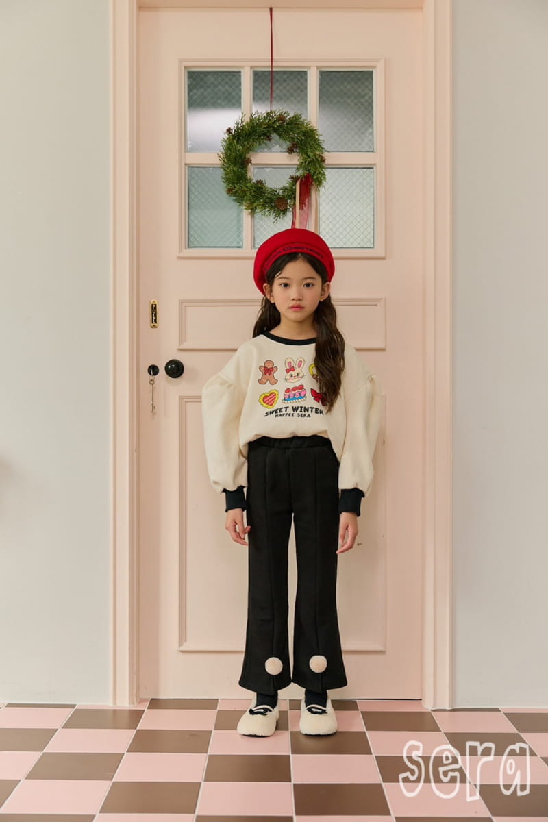 Sera - Korean Children Fashion - #kidsstore - Cookie Puff Sweatshirt - 9