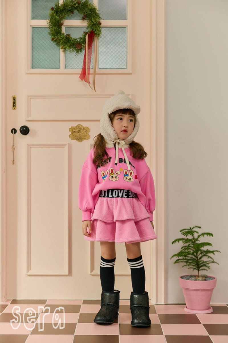 Sera - Korean Children Fashion - #littlefashionista - Fluffy Collar Zip-up Sweatshirt - 3