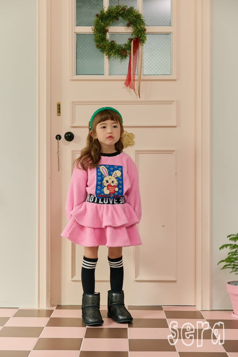 Sera - Korean Children Fashion - #minifashionista - Rabbit Fluffy Sweatshirt - 2