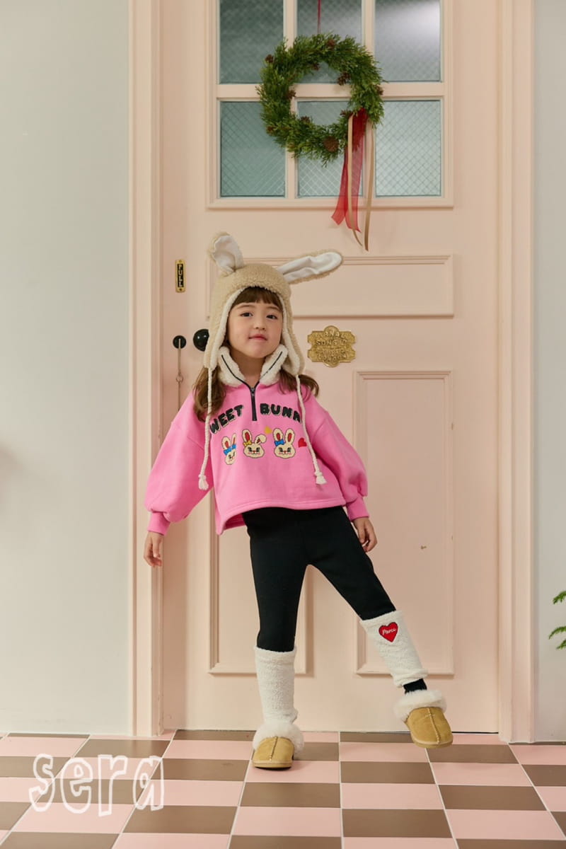 Sera - Korean Children Fashion - #minifashionista - Fluffy Collar Zip-up Sweatshirt - 5