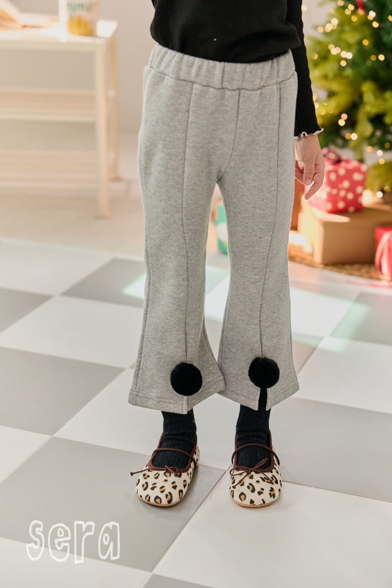 Sera - Korean Children Fashion - #stylishchildhood - Fluffy Bell Bootscut Pants - 5