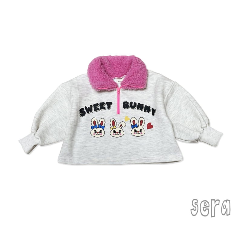 Sera - Korean Children Fashion - #stylishchildhood - Fluffy Collar Zip-up Sweatshirt - 9