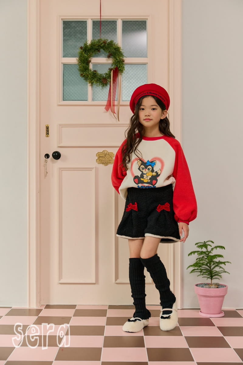 Sera - Korean Children Fashion - #toddlerclothing - Ribbon Point Wrinkle Skirt Pants - 6