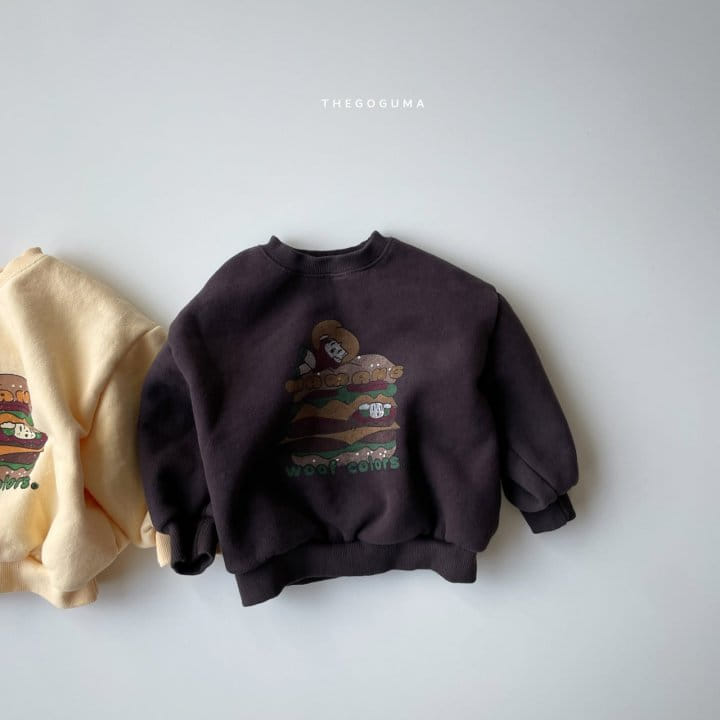 Shinseage Kids - Korean Children Fashion - #stylishchildhood - Hambuger Sweatshirt - 4