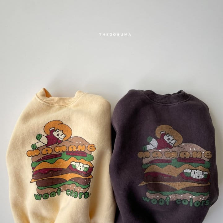 Shinseage Kids - Korean Children Fashion - #todddlerfashion - Hambuger Sweatshirt