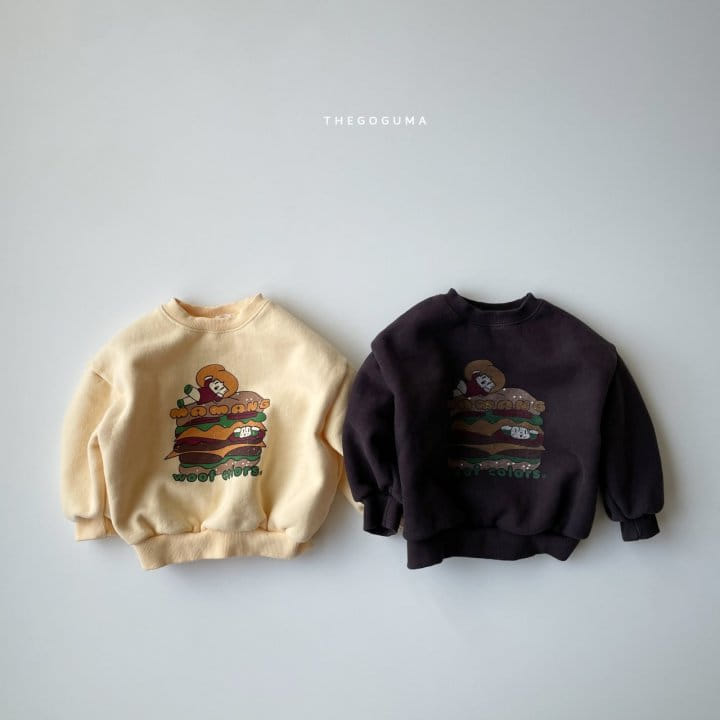 Shinseage Kids - Korean Children Fashion - #toddlerclothing - Hambuger Sweatshirt - 2