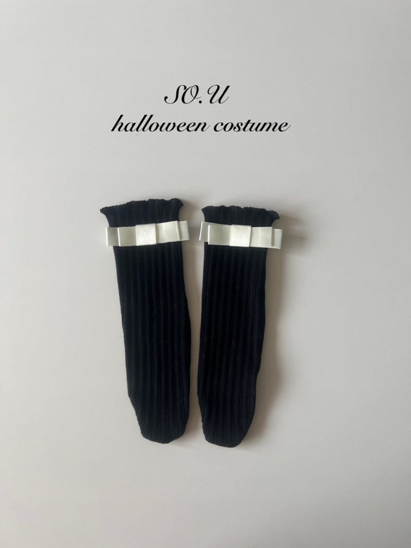 So U - Korean Baby Fashion - #babyfever - Ribbon Knee Socks