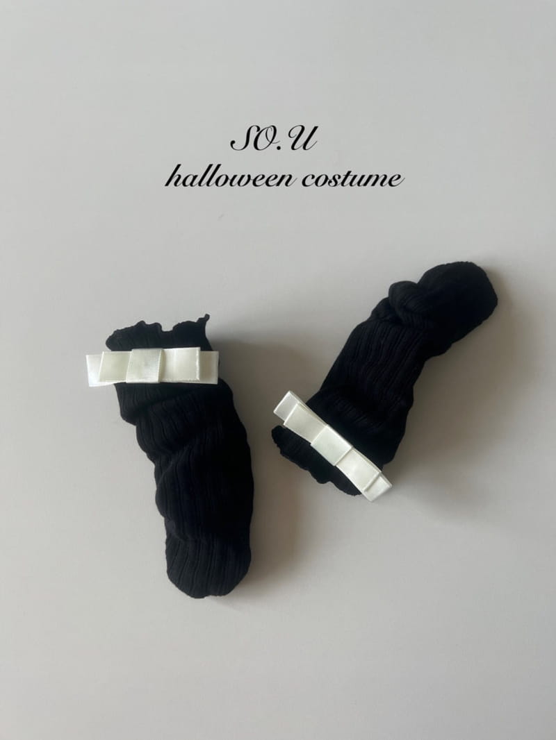 So U - Korean Baby Fashion - #babygirlfashion - Ribbon Knee Socks - 2