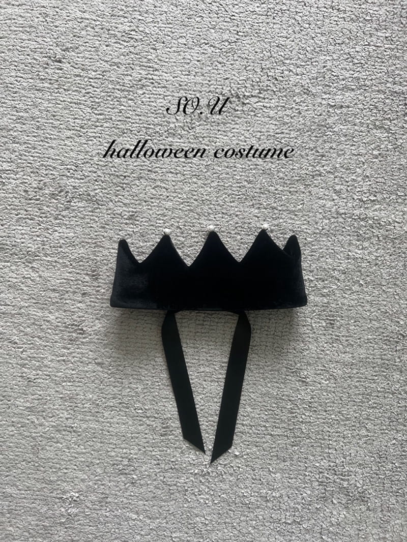 So U - Korean Baby Fashion - #babygirlfashion - Black Swan Crown