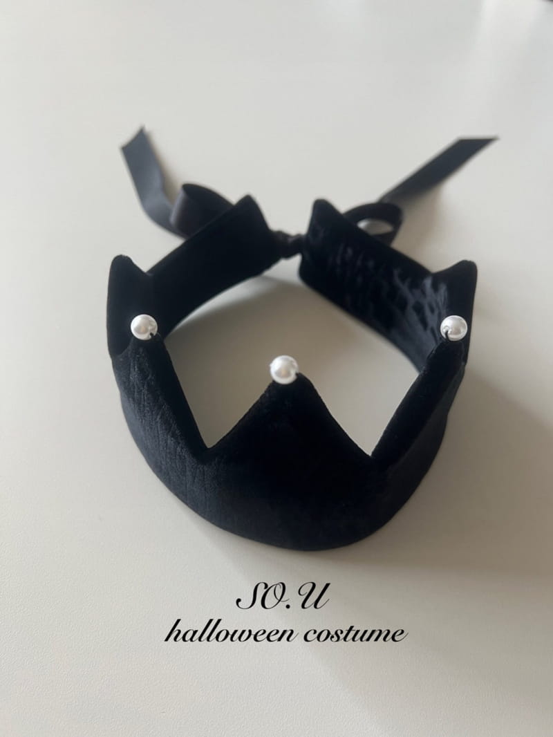 So U - Korean Baby Fashion - #babyoninstagram - Black Swan Crown - 3