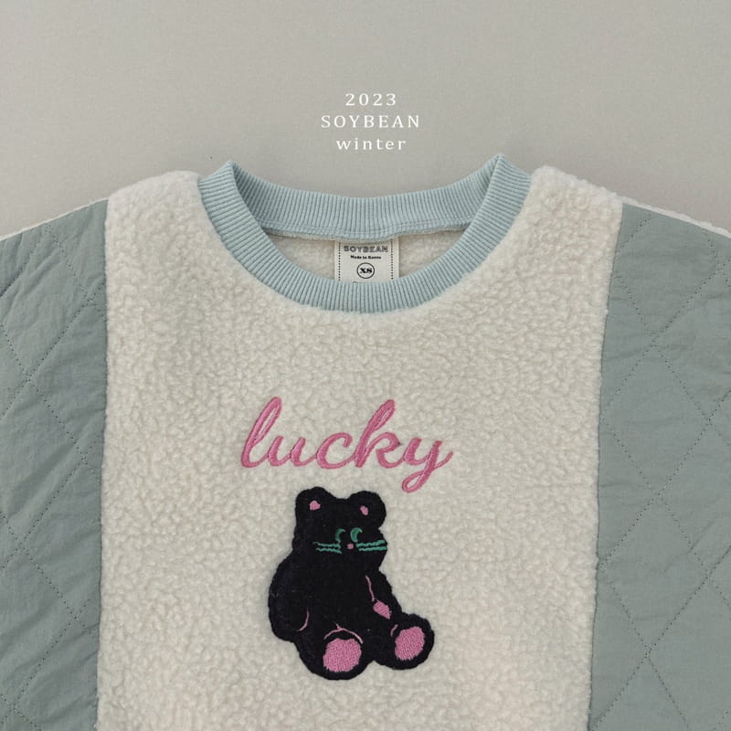 Soybean - Korean Children Fashion - #Kfashion4kids - Lucky Padding Sweatshirt - 10