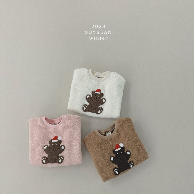 Soybean - Korean Children Fashion - #childofig - Bear Bbogle Sweatshirt - 9