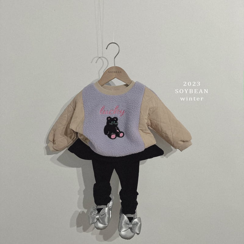 Soybean - Korean Children Fashion - #childofig - Lucky Padding Sweatshirt