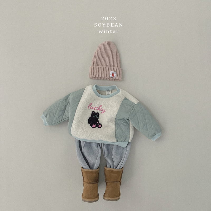 Soybean - Korean Children Fashion - #childofig - Lucky Padding Sweatshirt - 2