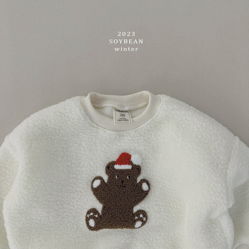 Soybean - Korean Children Fashion - #childrensboutique - Bear Bbogle Sweatshirt - 10