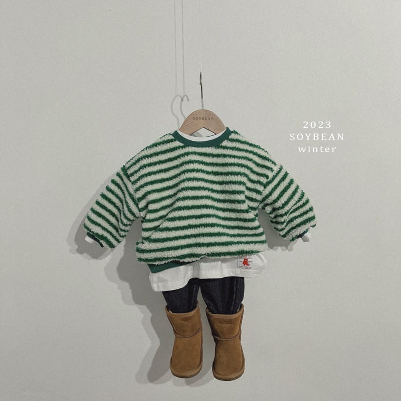 Soybean - Korean Children Fashion - #childrensboutique - Fleece ST Sweatshirt - 12