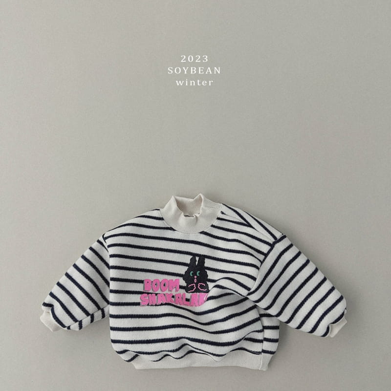 Soybean - Korean Children Fashion - #designkidswear - Fleece St Top Bottom Set - 9